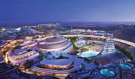Saudi Arabia’s mega entertainment project Qiddiya .
